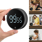 Magnetic Digital Timer for Kitchen or Sports - Loud Notification, view 7