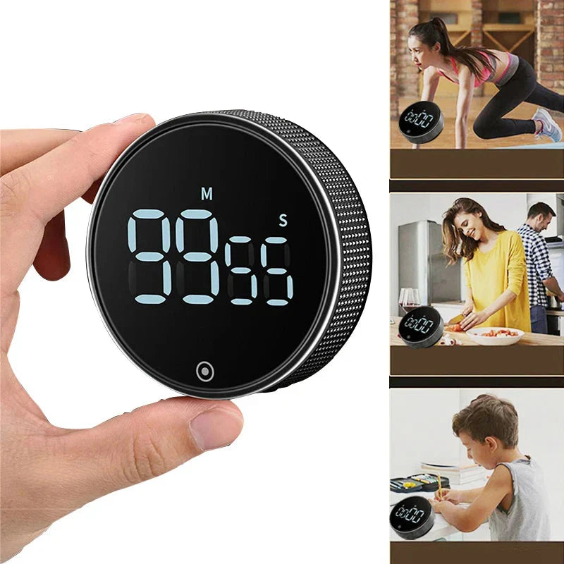 Magnetic Digital Timer for Kitchen or Sports - Loud Notification, view 7
