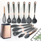 12-Piece Gold-Coated Kitchen Utensil Set - Durable, Luxury Finish