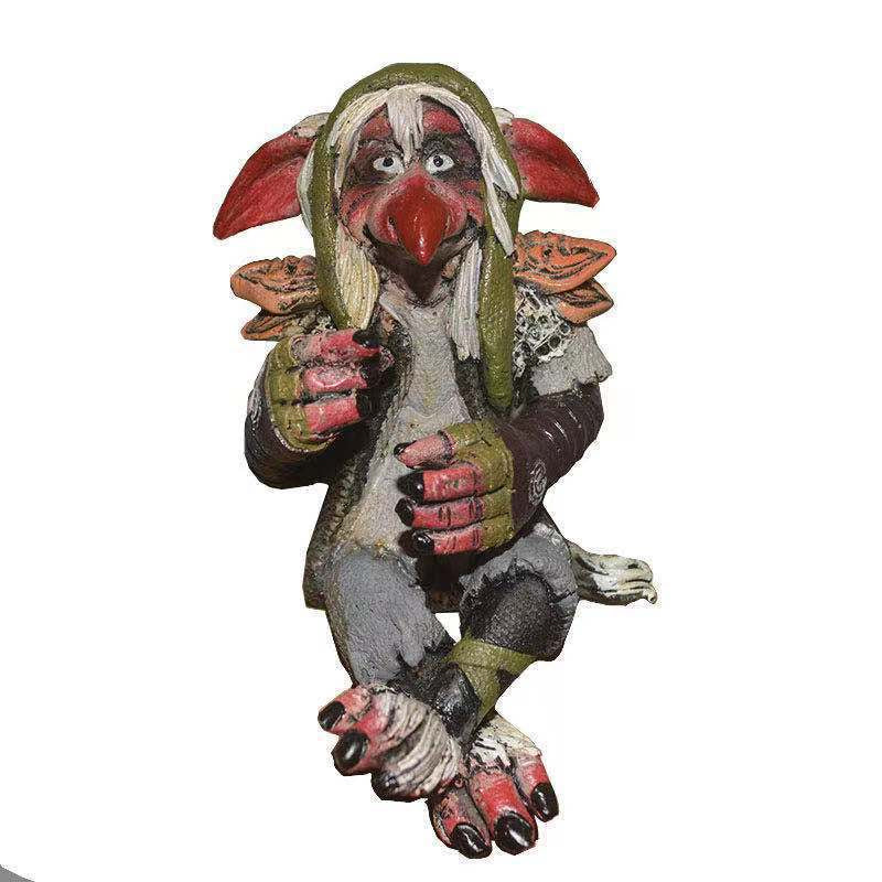 Large Garden Goblin Decoration - Hard Plastic, 4.1in to 5.1in, view 5