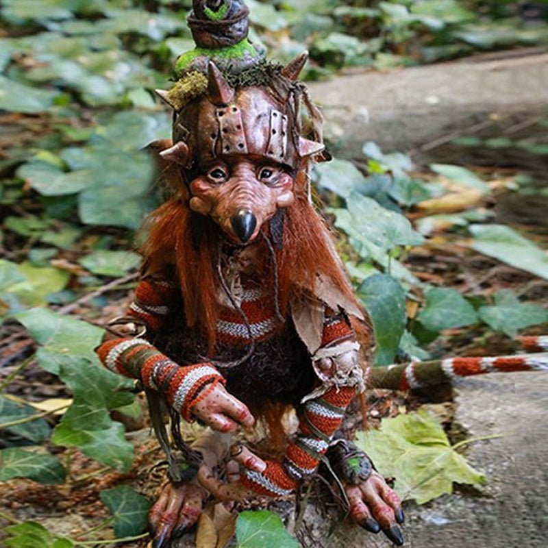 Large Garden Goblin Decoration - Hard Plastic, 4.1in to 5.1in