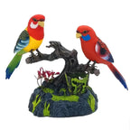 Sound Activated Bird Decoration for Garden or Patio - Plastic, 11 cm, view 4