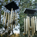 Large Stainless Steel Wind Chime for Garden or Balcony - Copper, 60 cm