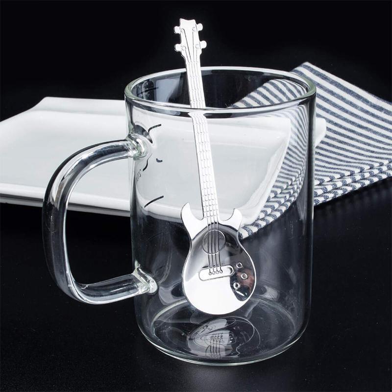 Stainless Steel Guitar Spoon - 12cm, Seven Colour Options, view 5