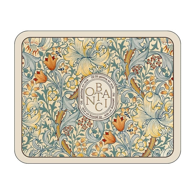 Kitchen Drain Pad Absorbent Drying Mat - Polyester, Floral Pattern, view 7