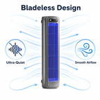 Portable Air Conditioner with 12-Hour Battery - Desktop or Wall-Mountable, view 8