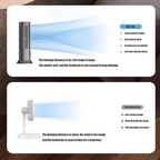 Portable Air Conditioner for Bedroom and Office - 3-Speed, Quiet, Compact 1.5 lb, view 6