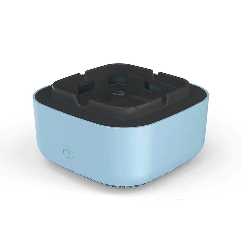 Smoke Removal Air Purifier Ashtray for Indoor Use - ABS Metal, Silent Fans, view 11