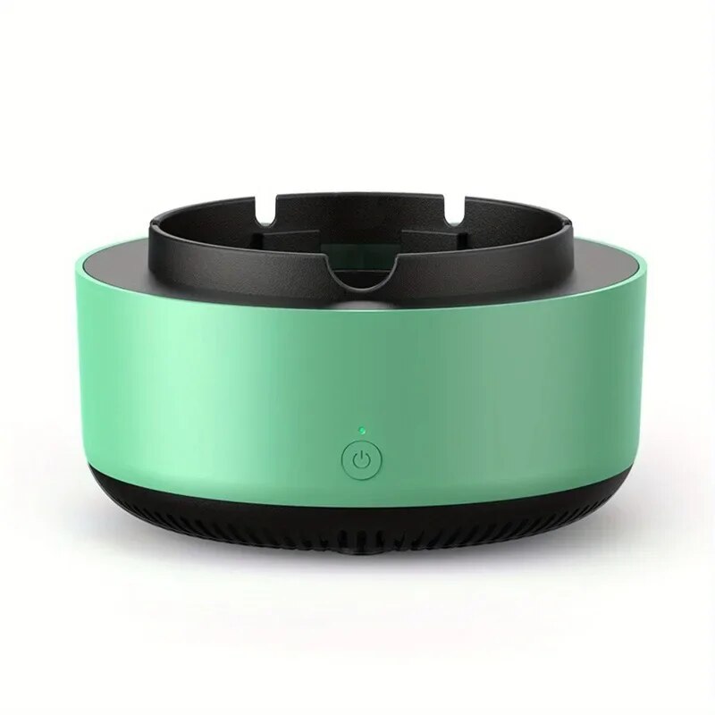 Smoke Removal Air Purifier Ashtray for Indoor Use - ABS Metal, Silent Fans, view 7