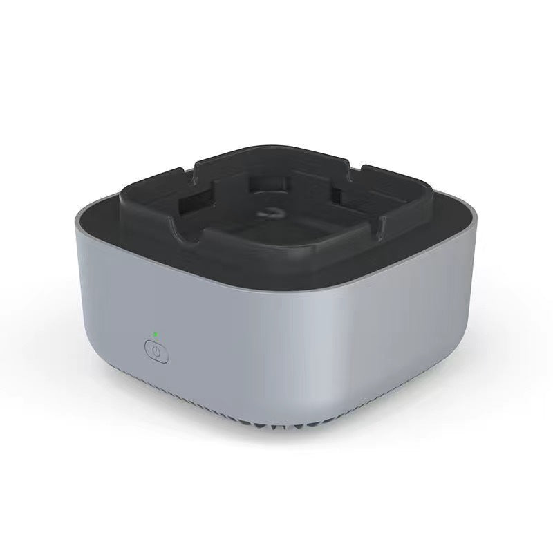 Smoke Removal Air Purifier Ashtray for Indoor Use - ABS Metal, Silent Fans, view 9