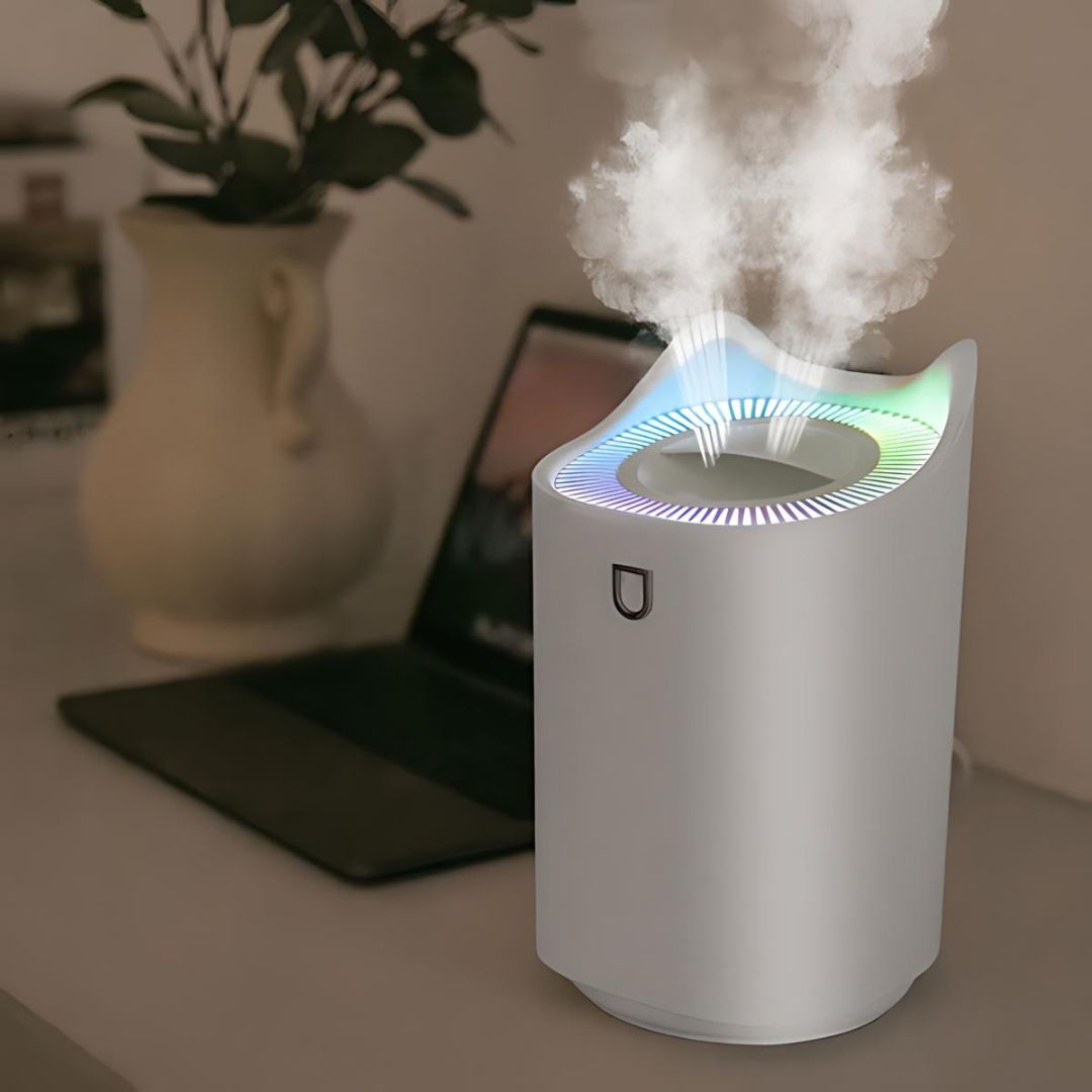 Ultrasonic Humidifier for Home - 3000ml Capacity, Up to 24h Operation, view 3