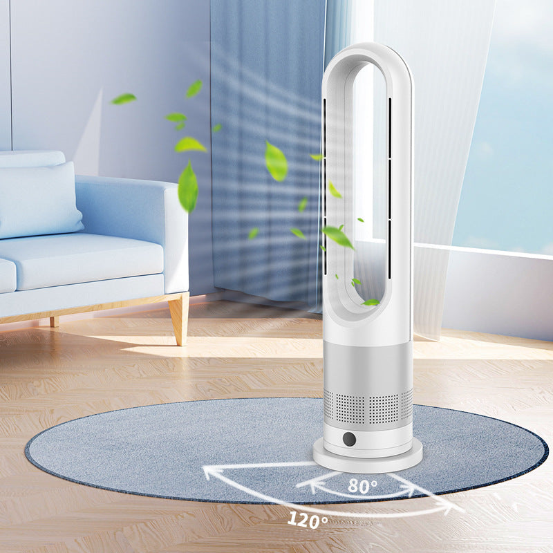 Cooling Bladeless Tower Fan with HEPA Air Purifier - Multi-Speed, Sleep Mode
