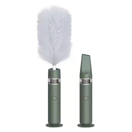 360° Rotatable Electric Duster and Handheld Vacuum - USB Rechargeable, 26.7 cm, view 2