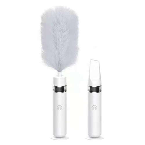 360° Rotatable Electric Duster and Handheld Vacuum - USB Rechargeable, 26.7 cm
