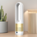 Cooling Bladeless Tower Fan and HEPA Air Purifier - Quiet DC Motor, view 4
