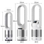 Cooling Bladeless Tower Fan and HEPA Air Purifier - Quiet DC Motor, view 5