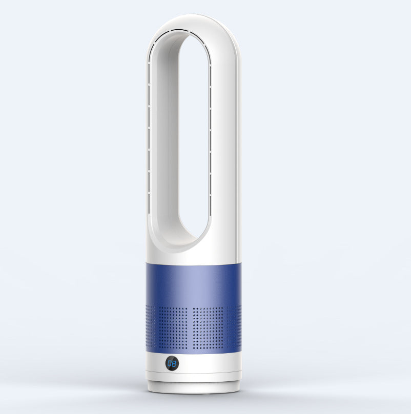 Cooling Bladeless Tower Fan and HEPA Air Purifier - Quiet DC Motor