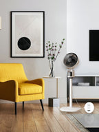 Silent USB-Powered Floor Fan - 3 Speeds, Under 36 dB, Grey or White, view 3