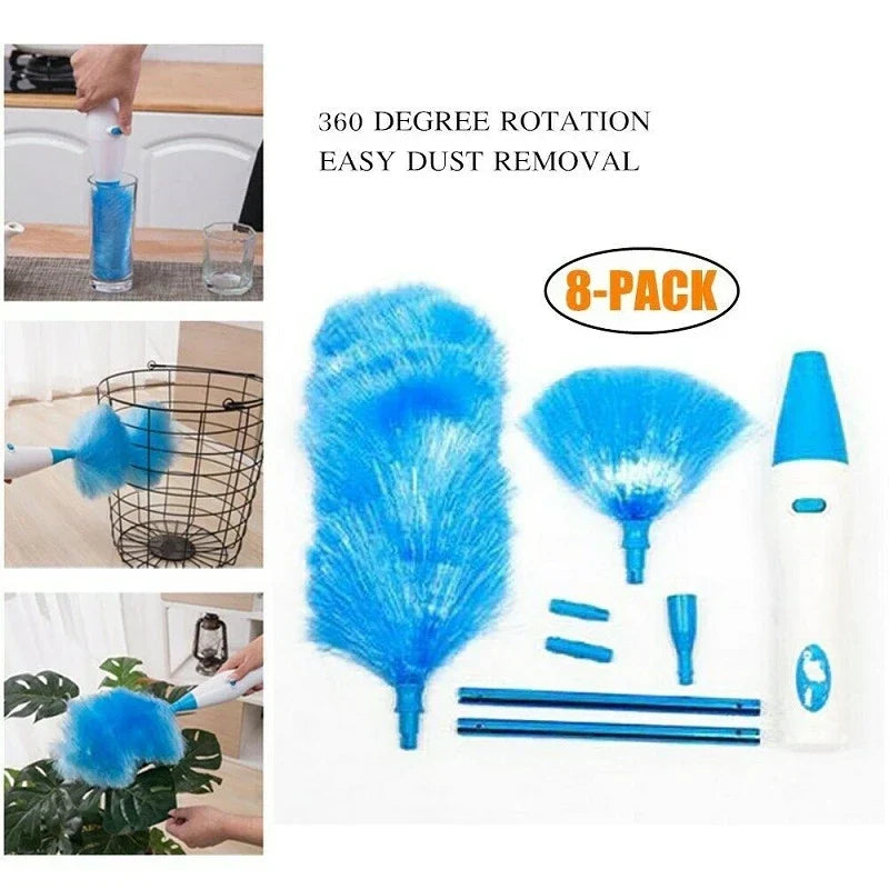 Electric Duster for Home and Electronics - 2-in-1 Brush, USB Powered, view 14