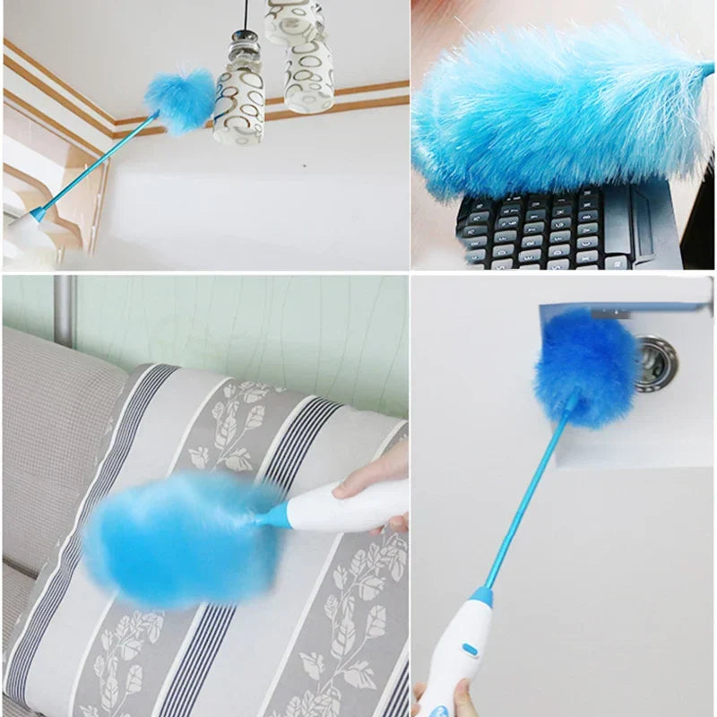 Electric Duster for Home and Electronics - 2-in-1 Brush, USB Powered, view 3