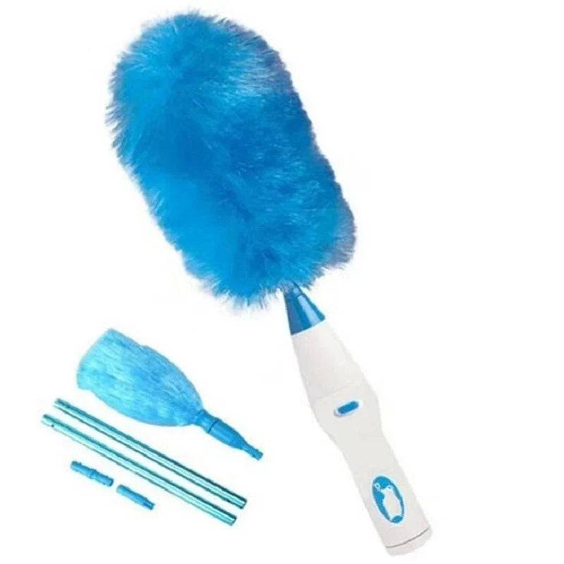 Electric Duster for Home and Electronics - 2-in-1 Brush, USB Powered