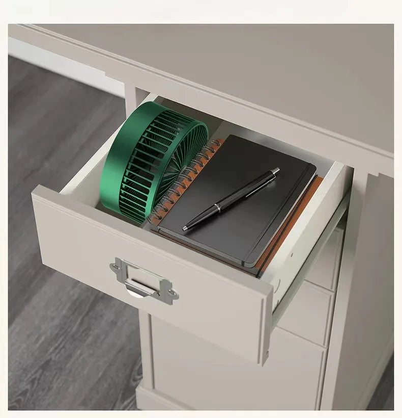 Portable 6-Inch Folding Stand Fan - USB Rechargeable, Adjustable Height, view 5