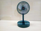 Portable 6-Inch Folding Stand Fan - USB Rechargeable, Adjustable Height, view 8