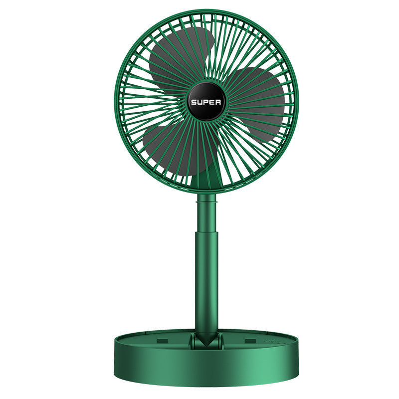 Unisex Stand Fan - Elegant Green Colour, Intuitive Controls, view 4