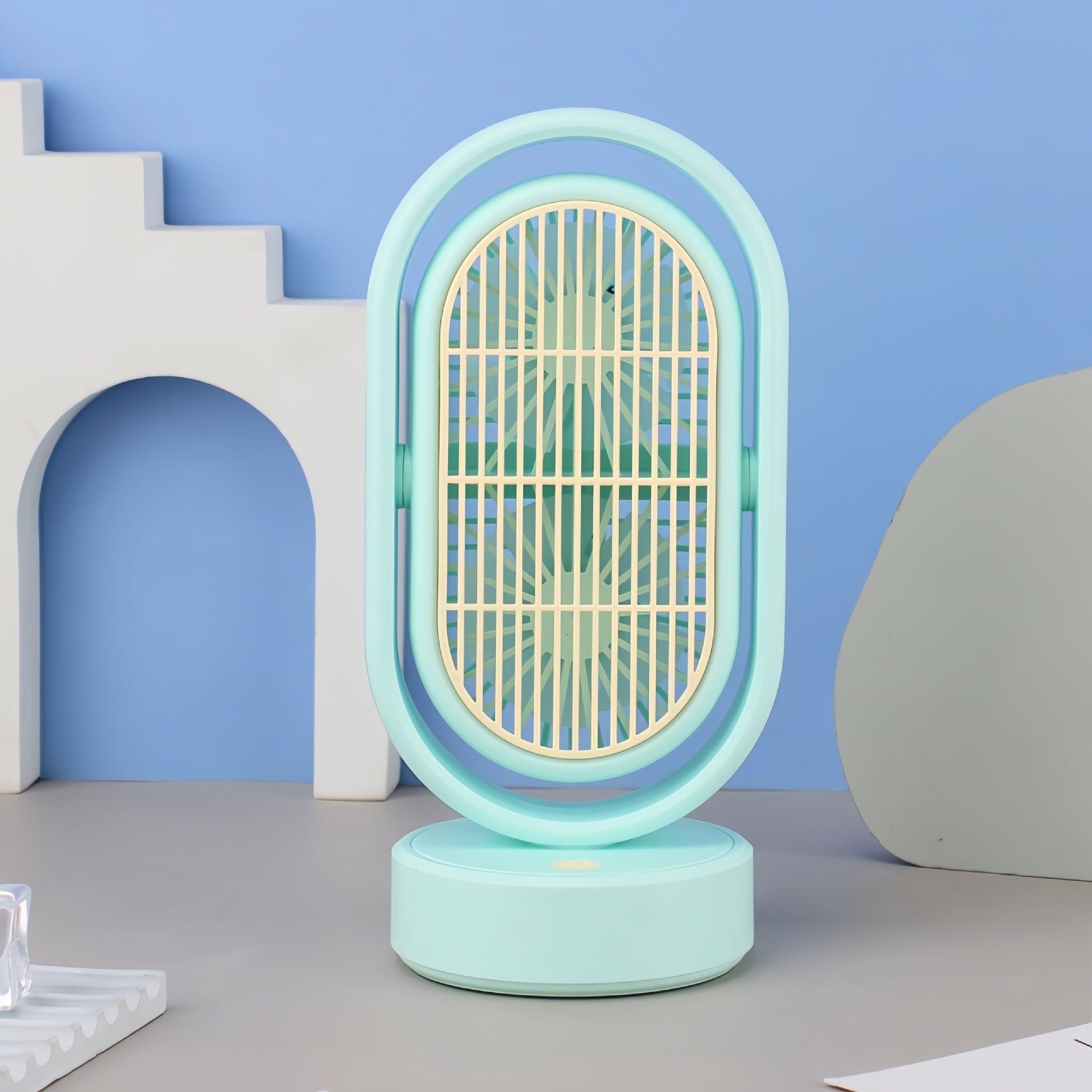 High-Performance Table Fan for Women - Adjustable Tilt Angle, view 7