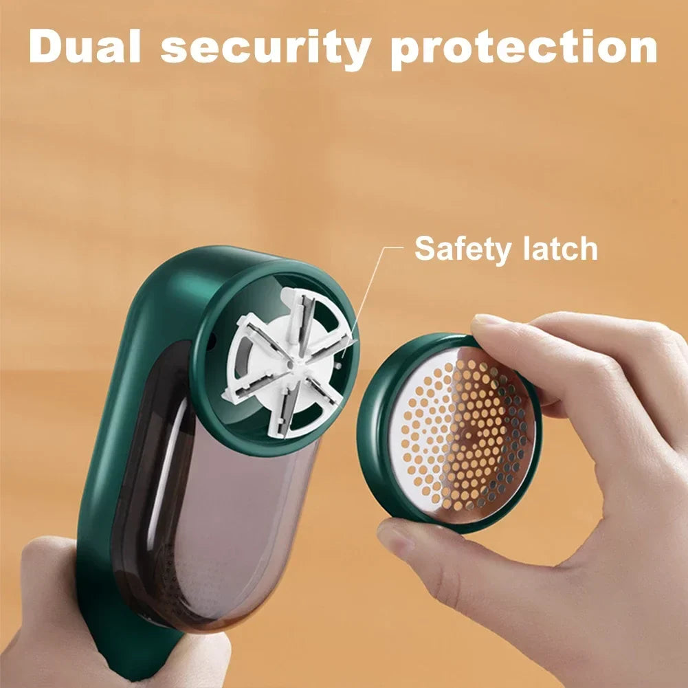 USB Rechargeable Lint Remover for Home and Travel - ABS, 1200mAh Battery, view 7