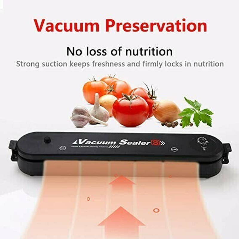 Vacuum Sealer for Kitchen - ABS Body, 120v, UK Plug, view 4