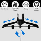 Adjustable Telescope Steam Stand for Clothing - Foldable, 85-160 cm Height, view 5