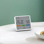 All-in-One Indoor Humidity Meter Clock Digital Thermometer - Digital Display, view 3