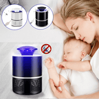 Silent UV Mosquito Trap Lamp for Indoor Use - USB Powered, Toxin-Free, ABS, view 2