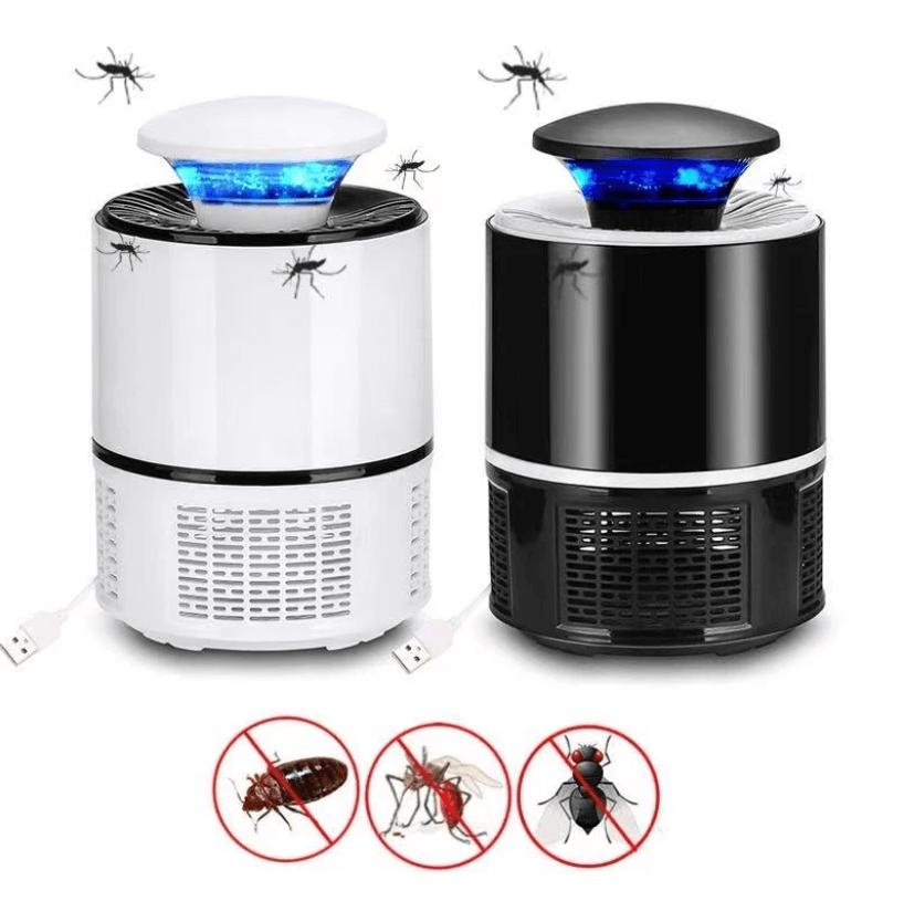 Silent UV Mosquito Trap Lamp for Indoor Use - USB Powered, Toxin-Free, ABS, view 3