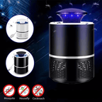 Silent UV Mosquito Trap Lamp for Indoor Use - USB Powered, Toxin-Free, ABS, view 4