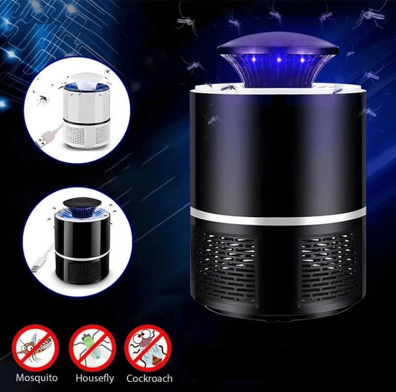 Silent UV Mosquito Trap Lamp for Indoor Use - USB Powered, Toxin-Free, ABS, view 4