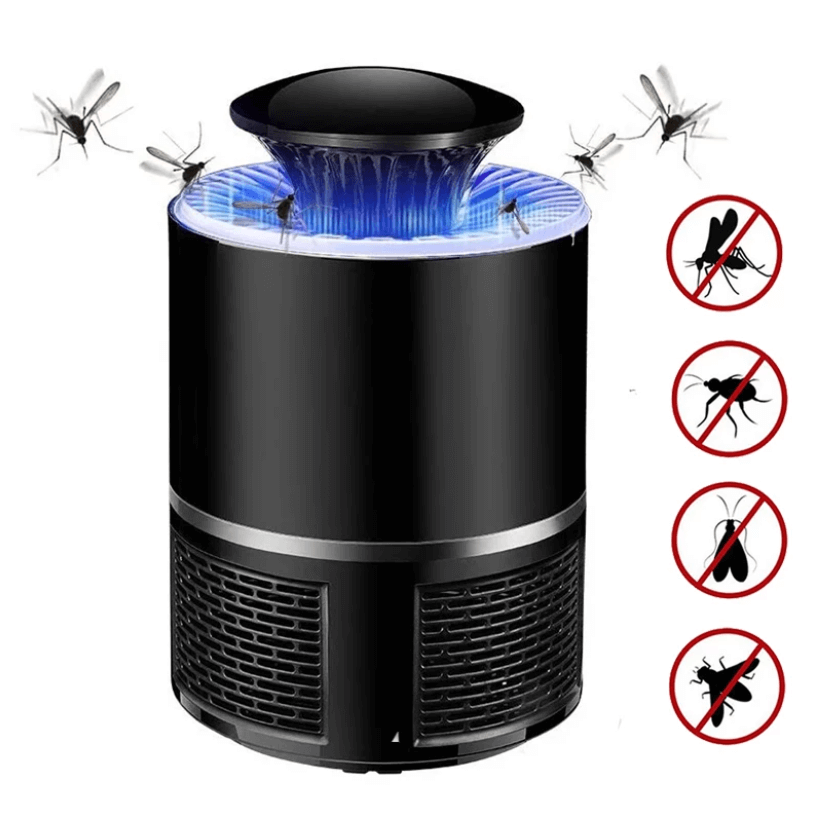 Silent UV Mosquito Trap Lamp for Indoor Use - USB Powered, Toxin-Free, ABS, view 5