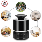 Silent UV Mosquito Trap Lamp for Indoor Use - USB Powered, Toxin-Free, ABS, view 6