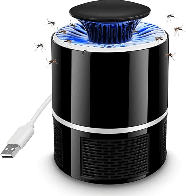 Silent UV Mosquito Trap Lamp for Indoor Use - USB Powered, Toxin-Free, ABS, view 8