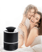 Silent UV Mosquito Trap Lamp for Indoor Use - USB Powered, Toxin-Free, ABS, view 9
