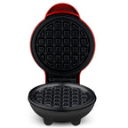Compact Waffle Maker for Small Kitchens - 500W, Non-Stick Plates, view 2