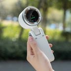 Cooling Portable Bladeless Mini Handheld Fan - USB Rechargeable, LED Display, view 6