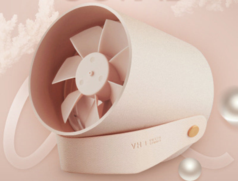 USB Powered Portable Fan - Whisper-Quiet, Adjustable Airflow, Touch Control, view 4