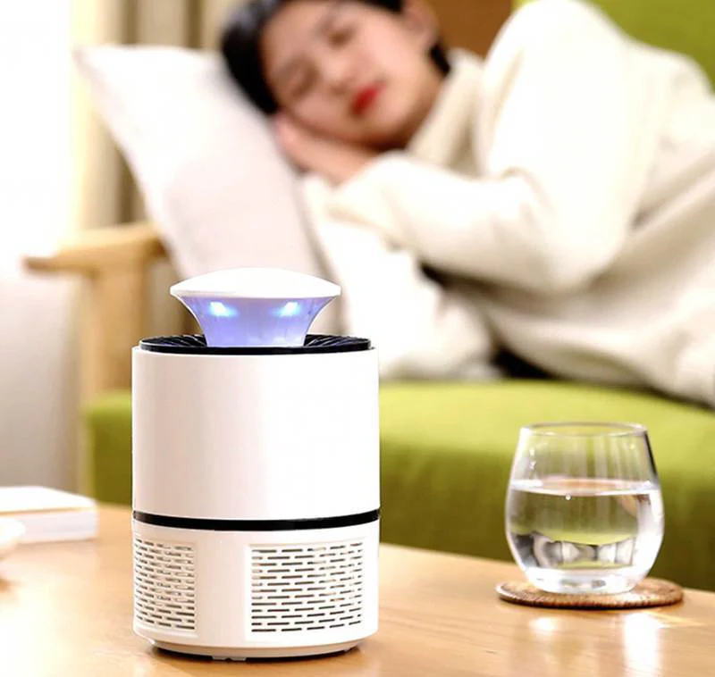 LED Mosquito Trap for Indoors - Silent Operation, UV Light, USB Powered, view 4
