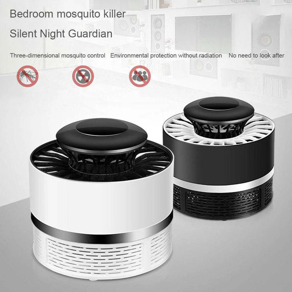 LED Mosquito Trap for Indoors - Silent Operation, UV Light, USB Powered, view 6