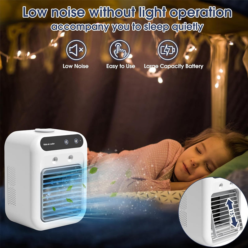 Mini Portable Air Conditioner for Indoor Use - Cooling, Humidification, 25W, view 5