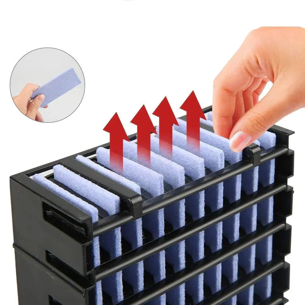 Portable Air Cooler for Home and Office - 10W, 7-Colour LED Lighting, view 6