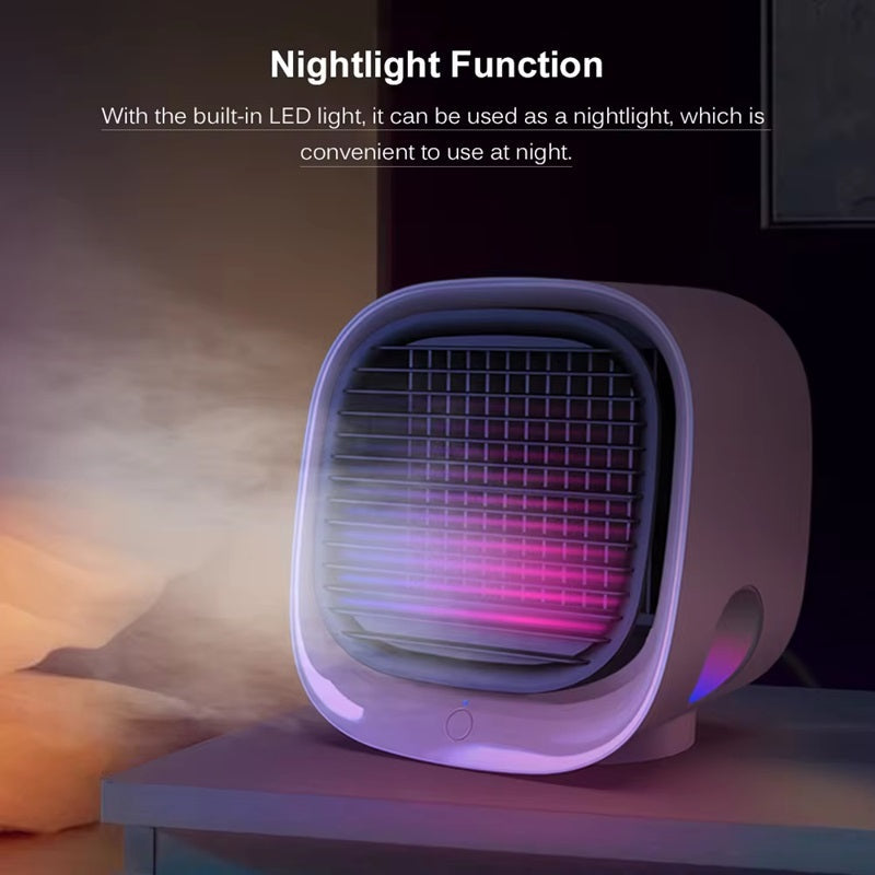 3-in-1 Mini Air Conditioner for Home or Office - USB Powered, 300ml Tank, view 4