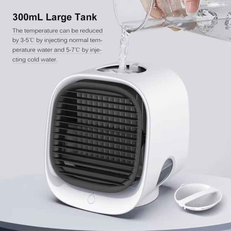 3-in-1 Mini Air Conditioner for Home or Office - USB Powered, 300ml Tank, view 5